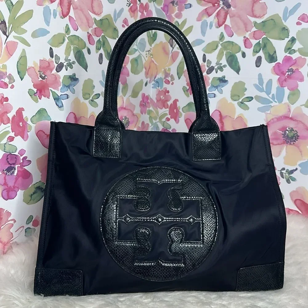 💯Authentic Tory Burch Ella Tote Bag🍀